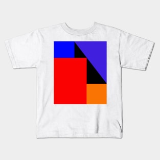 Cubist Minimalism Kids T-Shirt